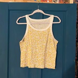 American eagle floral tank top